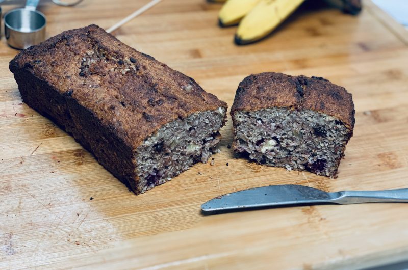Saftiges Kokos-Bananenbrot