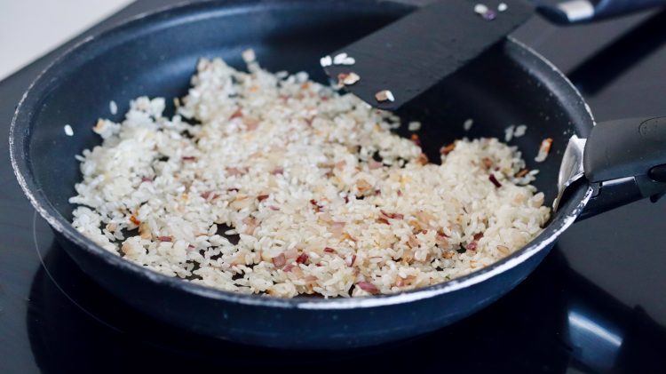 Sommerliches Risotto mit grünem Spargel - 3