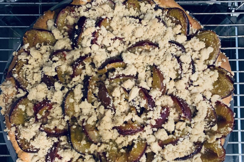 Zwetschgenkuchen mit Streuseln