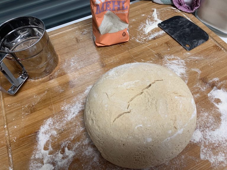 Glutenfreie Laugenstangen - Teig