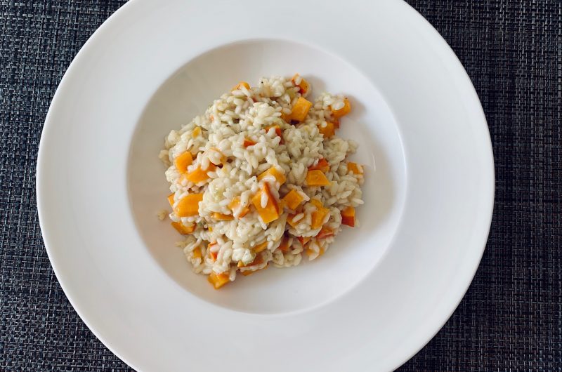 Herbstliches Risotto mit Kürbis
