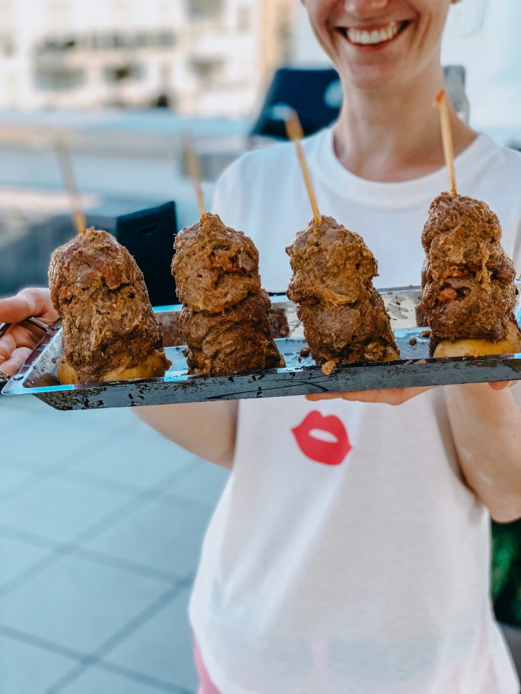 Dönerspießchen - ab auf den Grill