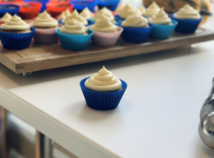 Kürbis & Kaffee Cupcakes - Mit Frosting 2
