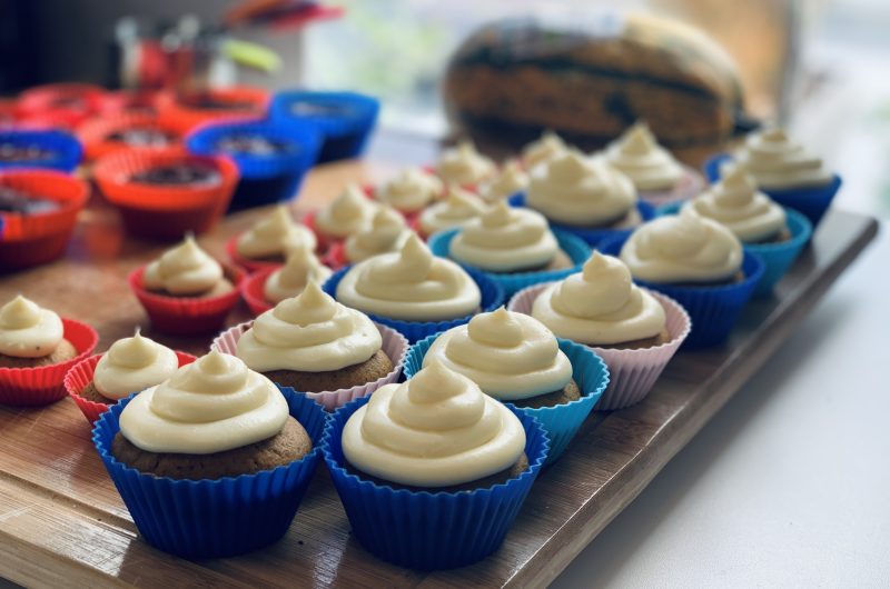 Super Saftige Kaffee & Kürbis Cupcakes (Pumpkin Spiced Latte)