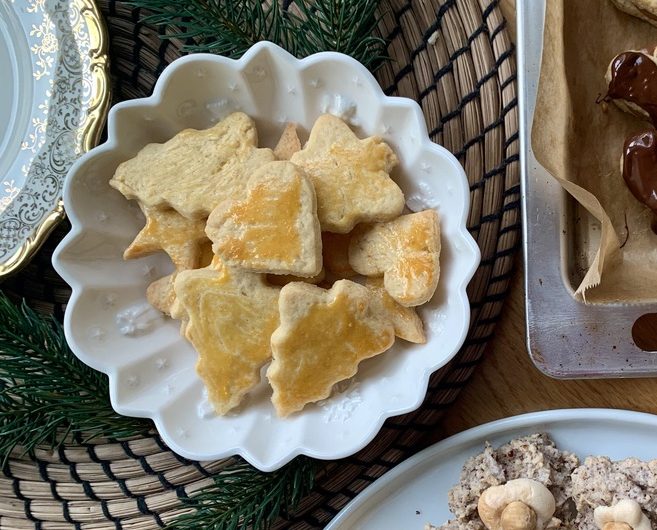 Buttergebäck Buttergebackenes oder Ausstecherle