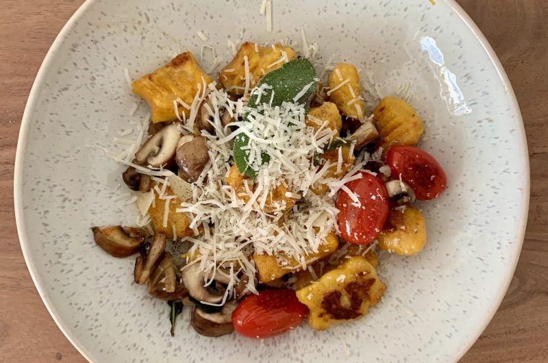 Kürbisgnocchis in Salbeibutter