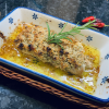 Ofen-Lachs mit würziger Parmesankruste - frisch aus dem Ofen