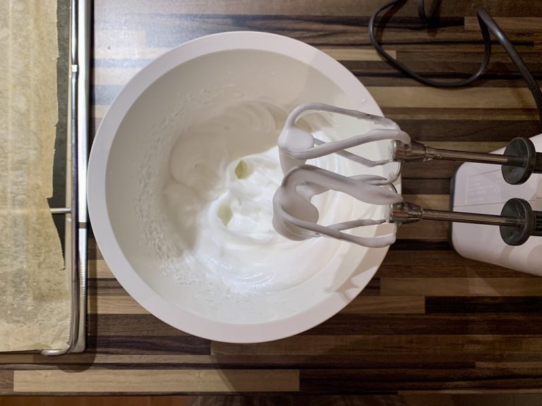 Eischnee für Zimtsterne Eischnee für Zimtsterne