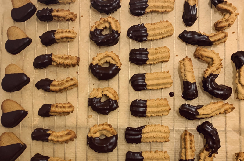 Spritzgebäck aus dem Fleischwolf