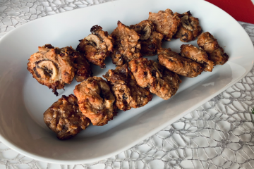 Weihnachtliche Bananenbrot-Frühstücks-Cookies