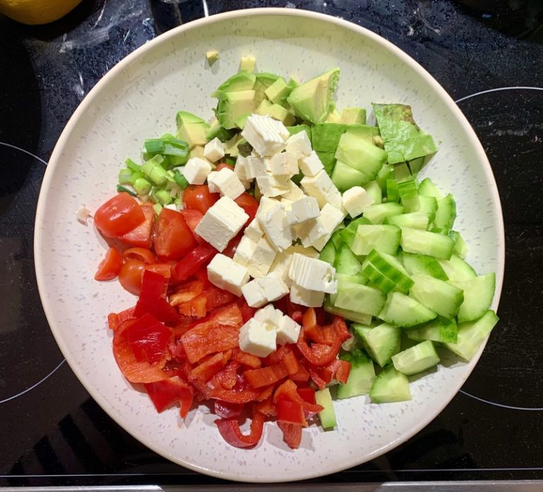 Zutaten für den Salat Zutaten für den Salat
