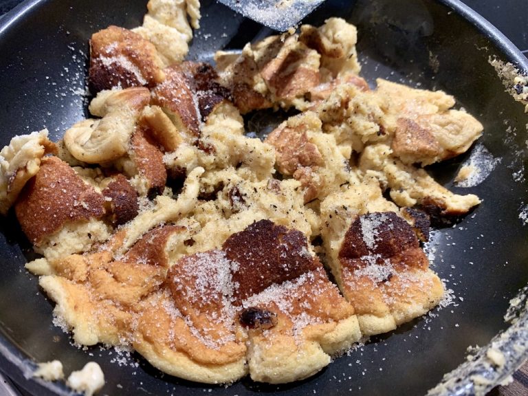 Kaiserschmarrn karamellisieren Kaiserschmarrn karamellisieren