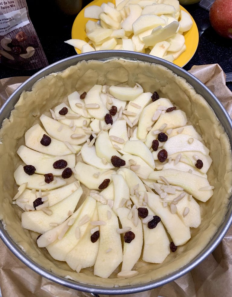 Äpfel schichten Äpfel schichten