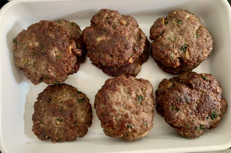 Handgemachte badische Fleischküchlein