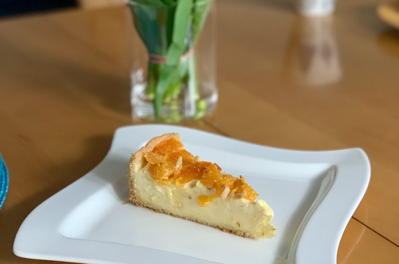 Schmandtorte mit Mandarinen