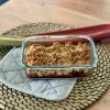 Bittersüßer Rhabarber-Himbeer-Crumble