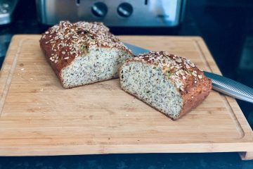 Proteinbrot mit Saaten - 3