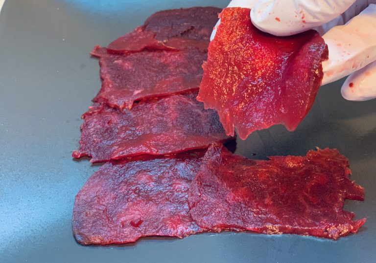 Rote Beete Carpaccio mit Orange & Mandeln - 1