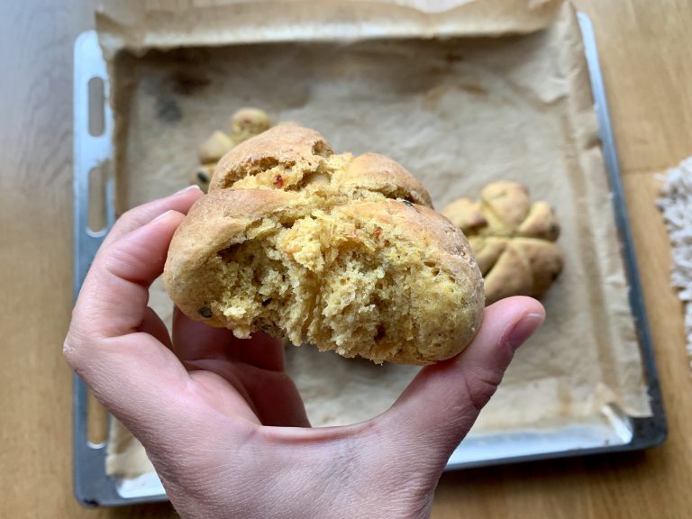 Kürbis-Kartoffel-Brötchen Kürbis-Kartoffel-Brötchen