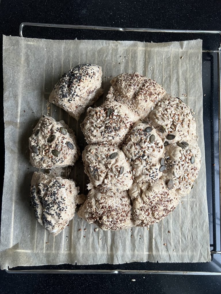 Partybrötchen aus Dinkelmehl