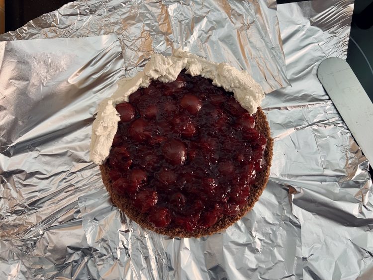 Sahne verteilen Sahne verteilen