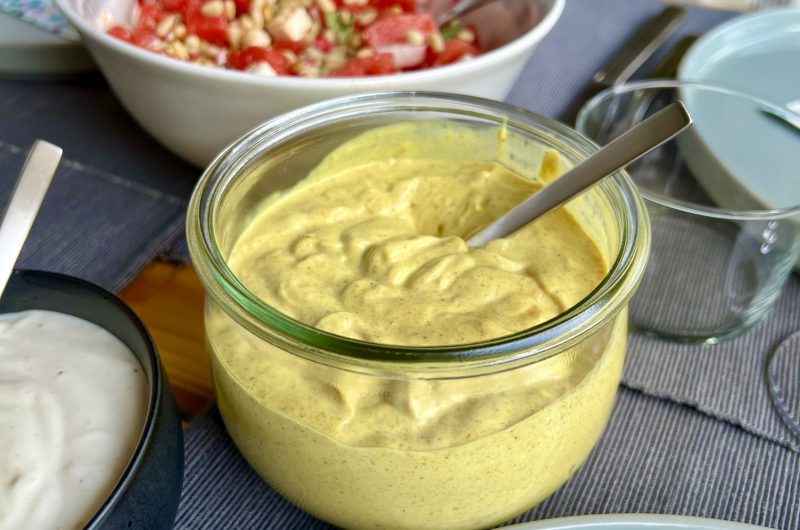 Curry-Mango-Dip - die beste Grillsoße