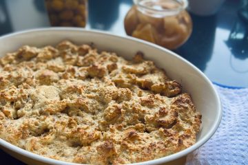 Weckauflauf aus alten Brötchen