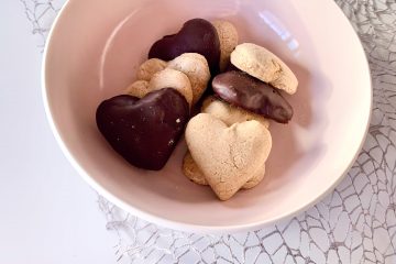 Glutenfreie gefüllte Lebkuchenherzen - 10