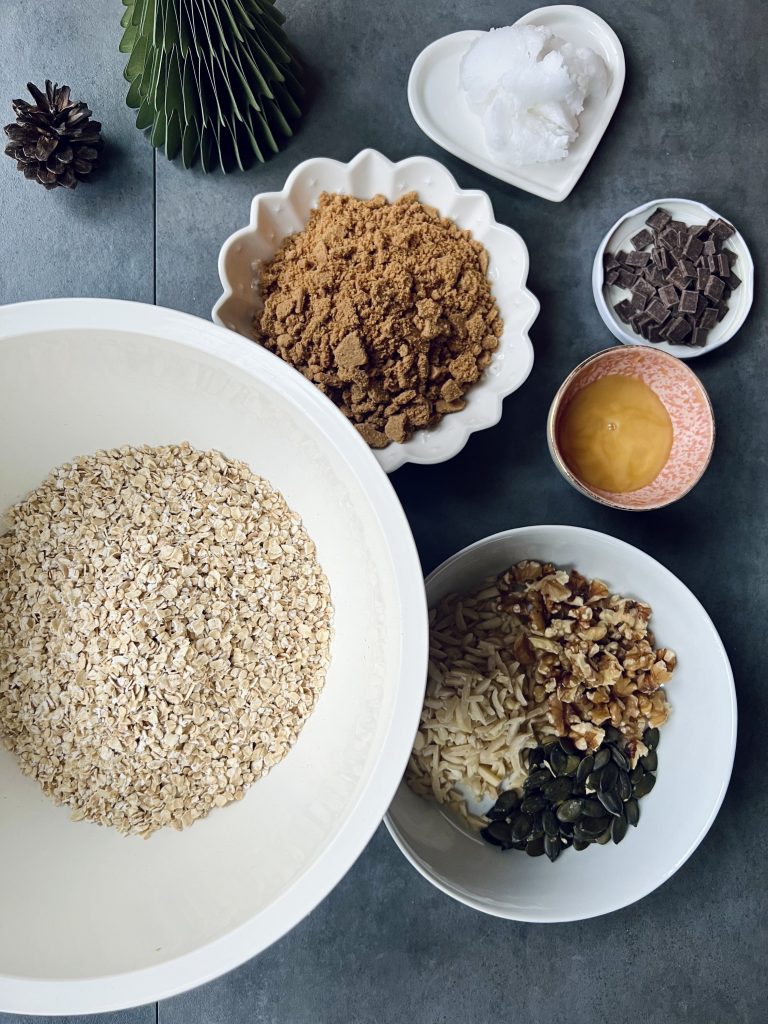 Granola Zutaten Granola Zutaten