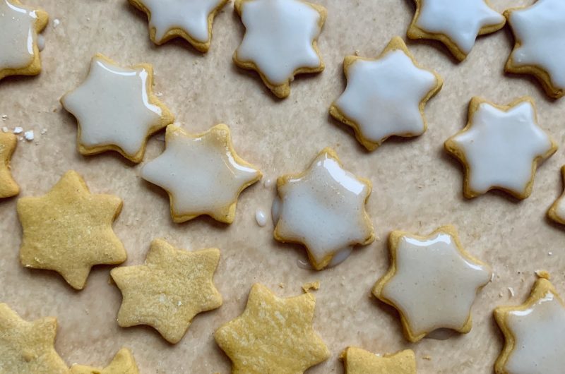 Aromatische Safran-Orangen-Plätzchen