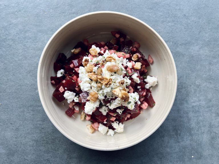 Rote Bete Apfel Salat Rote Bete Apfel Salat