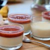 Tonkabohnen Panna Cotta mit frischer Erdbeersoße - 7