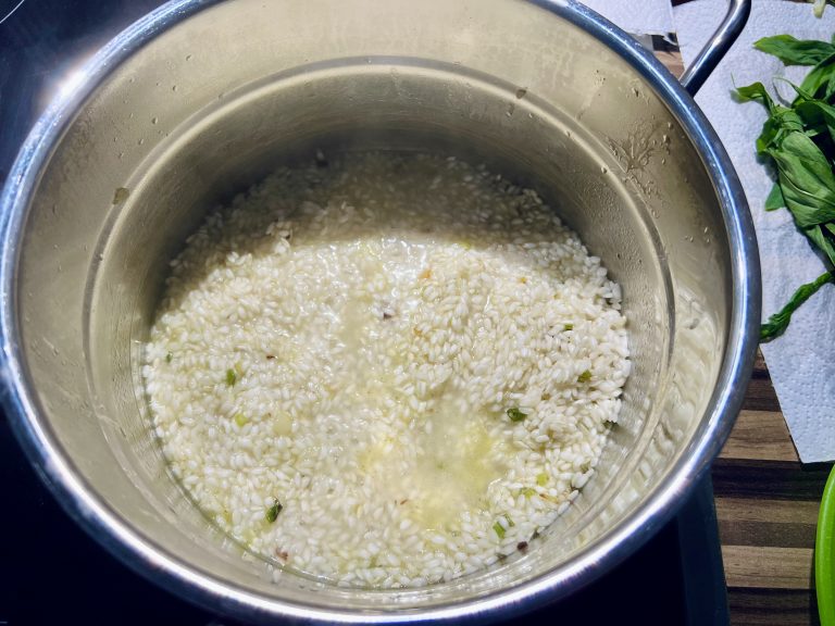Risottoreis kochen Risottoreis kochen
