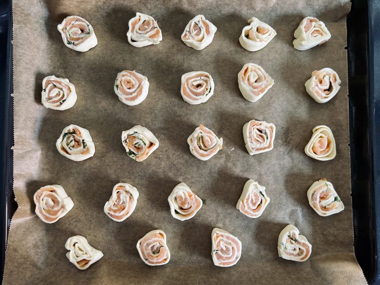 Schnecken vor dem Backen Schnecken vor dem Backen