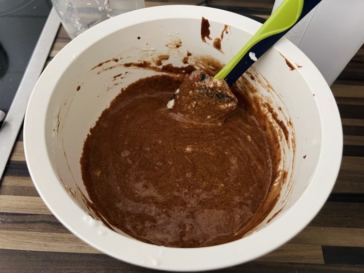 Eischnee unterheben Eischnee unterheben