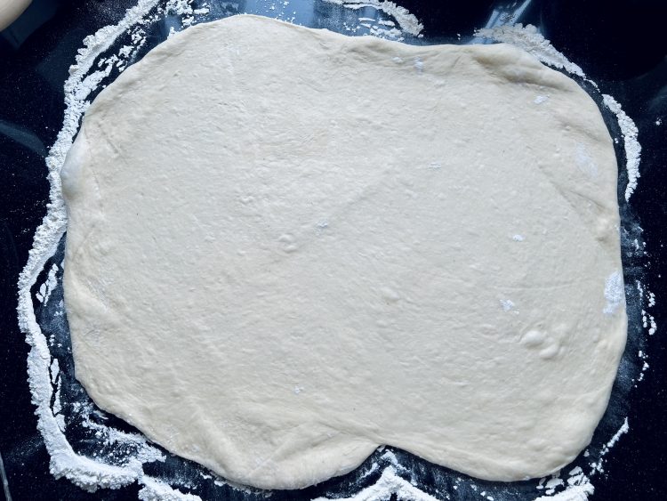 Teig ausrollen Teig ausrollen